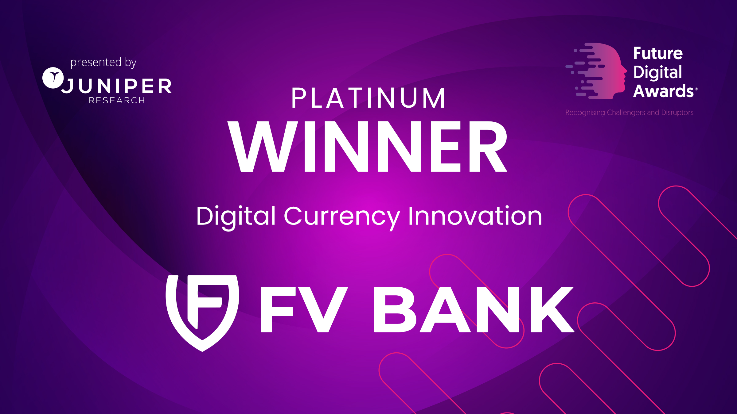 FV Bank Wins Platinum Award for Digital Currency Innovation at Juniper Research’s Future Digital Awards 2025