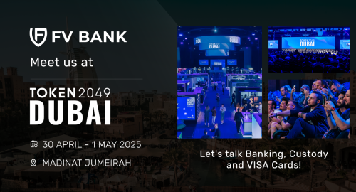 FV Bank Returns to TOKEN2049 Dubai – See You in the City of the Future